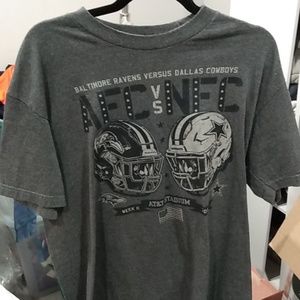 Dallas vs. Baltimore Ravens T-shirt